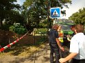 Bombenfund Koeln Vingst Burgstr Schulstr P059